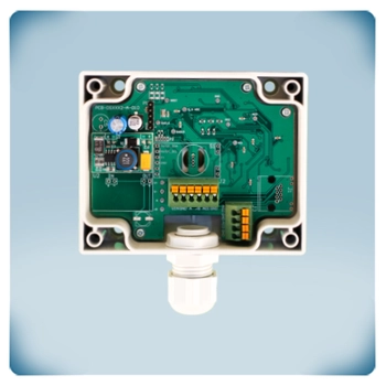 Placa de circuito impreso para sensor de temperatura y humedad para conductos