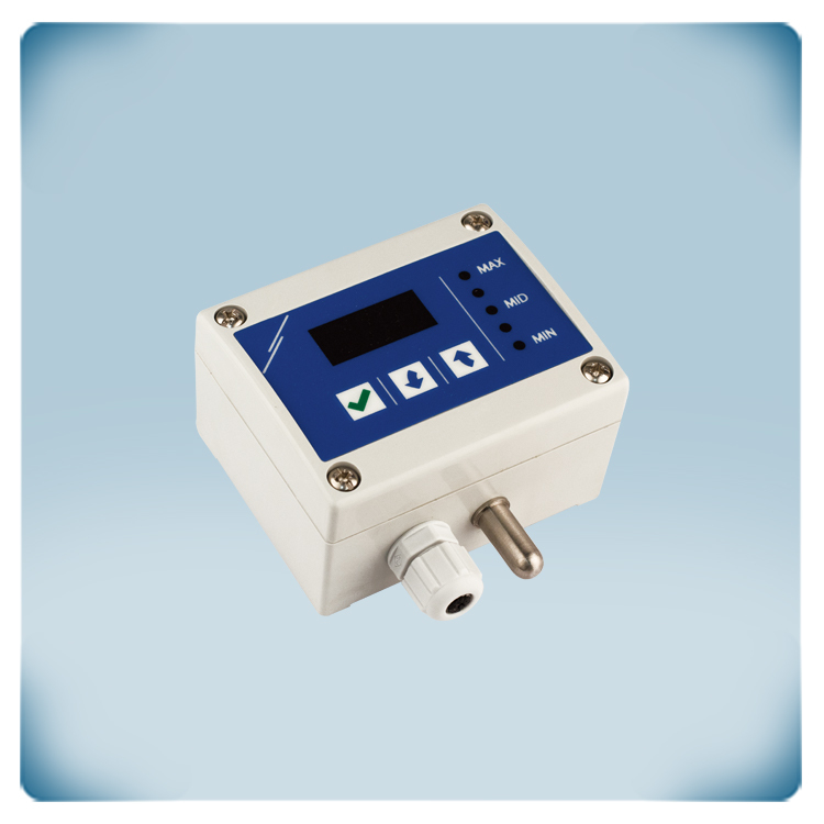 Controlador de temperatura PT1000 con salida analógica 0-10V