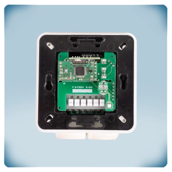 Circuito para sensor de calidad de aire para montaje empotrado con zumbador