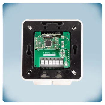 Circuito para detector de calidad de aire con zumbador para montaje empotrado