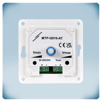 Potenciómetro HVAC para control progresivo de motor EC con caja IP54