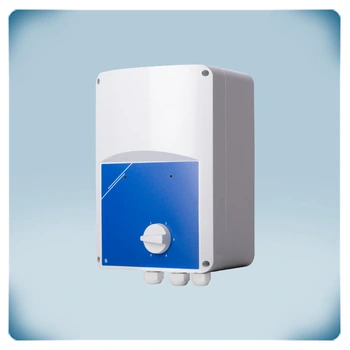 Regulador de ventilador monofásico con válvula de gas y caja IP54