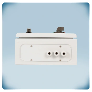 Regulador de ventilador con motor monofásico, válvula de gas y caja IP54