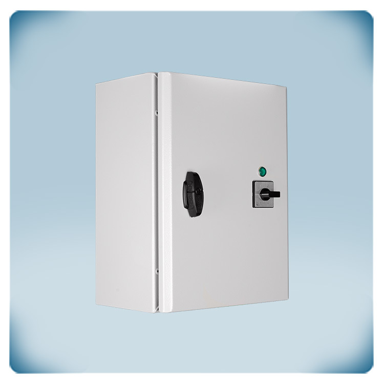 Controlador de ventilador 400 VCA por autotransformador con caja IP54