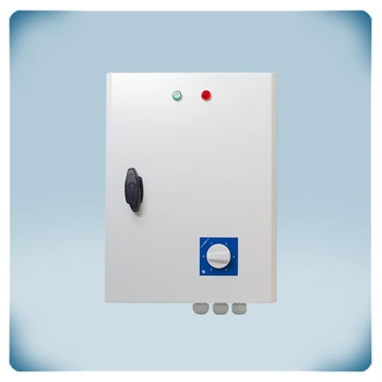 Controlador de ventilador 400 V con protección contra sobrecarga con caja IP54