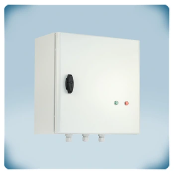 Controlador de ventilador monofásico 230 V con entrada analógica 0-10 V y caja IP54