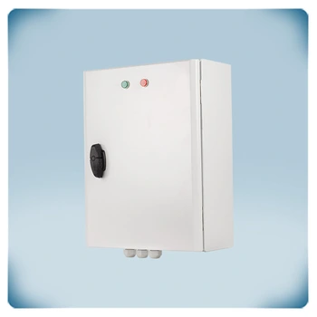 Controlador de ventilador trifásico con entrada analógica 0-10 V y caja IP54