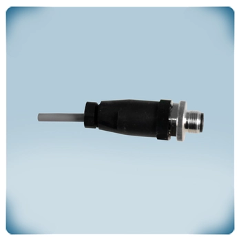 Conector para sensor de humedad de suelo de color negro