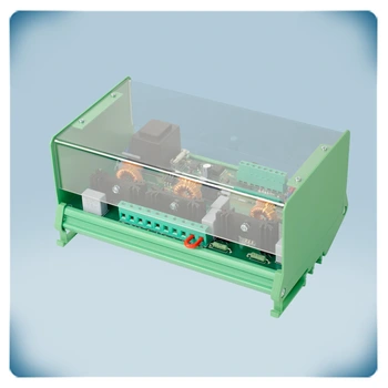 Regulador electrónico para ventiladores trifásicos con caja verde