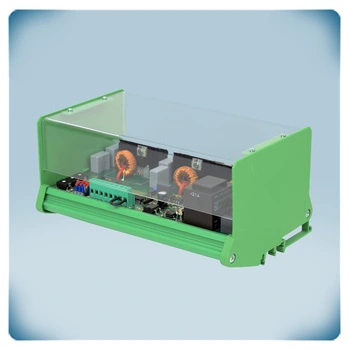 Regulador electrónico para ventiladores trifásicos 400 VCA con caja verde