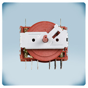 Conmutador rotativo - esquema 450 - 2 x 5 contactos