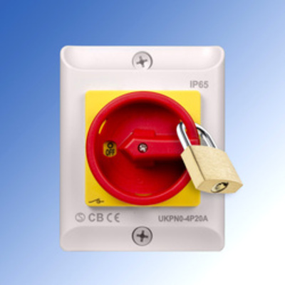 interruptor con candado