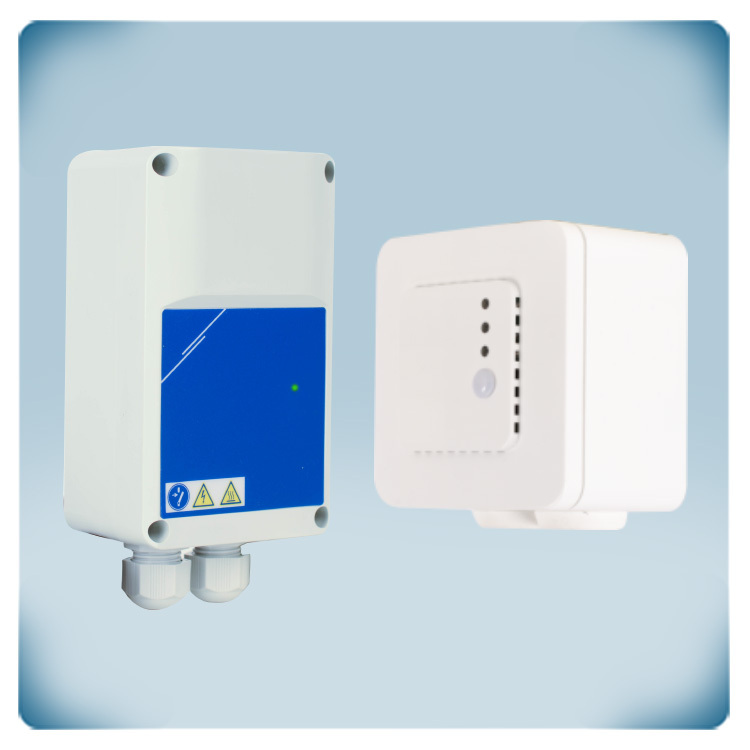 Control de ventilador EC según nivel dióxido de carbono