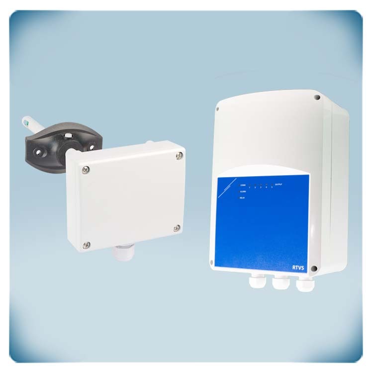 Control de ventiladores según humedad relativa y temperatura