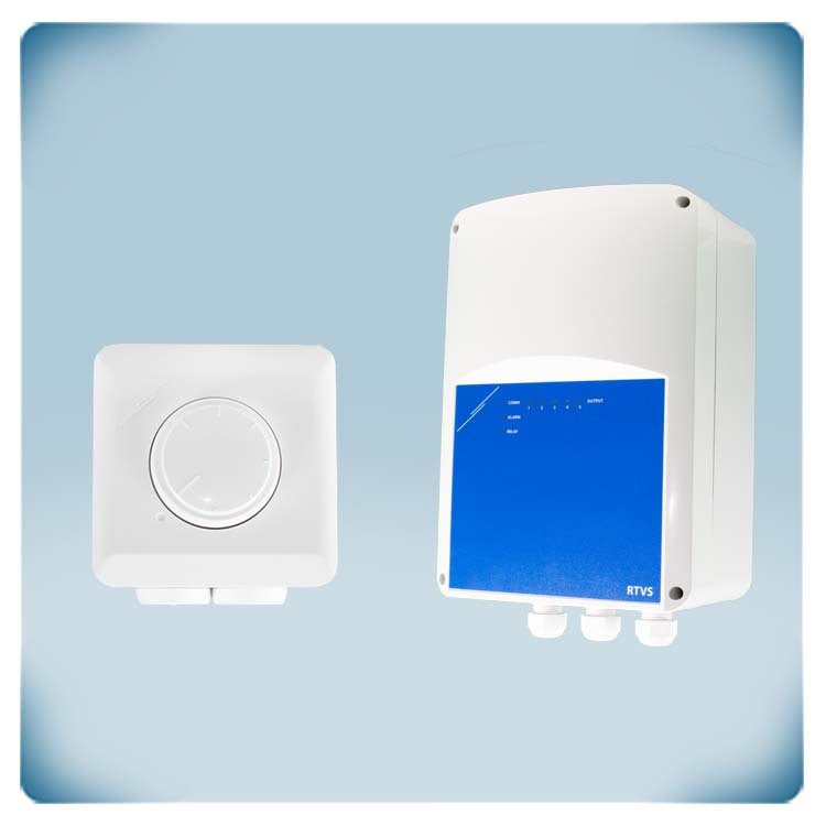Regulación remota de ventilador CA monofásico
