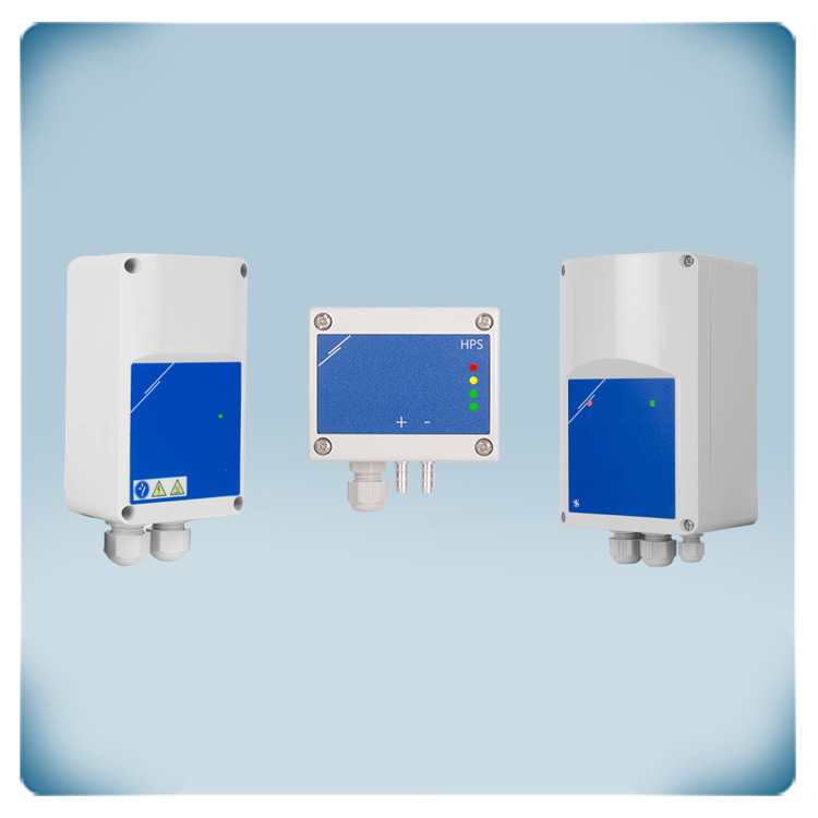 Control de ventilador 230 V según presión diferencial