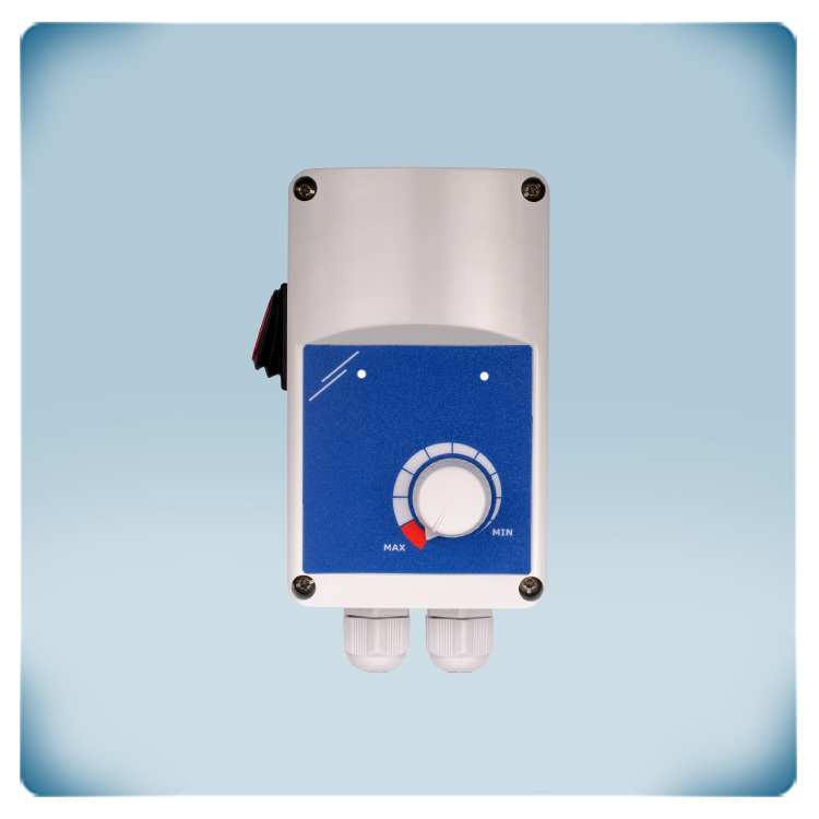 Control de velocidad de ventilador, motor AC, regulable por tensión: 230VAC-1,5A