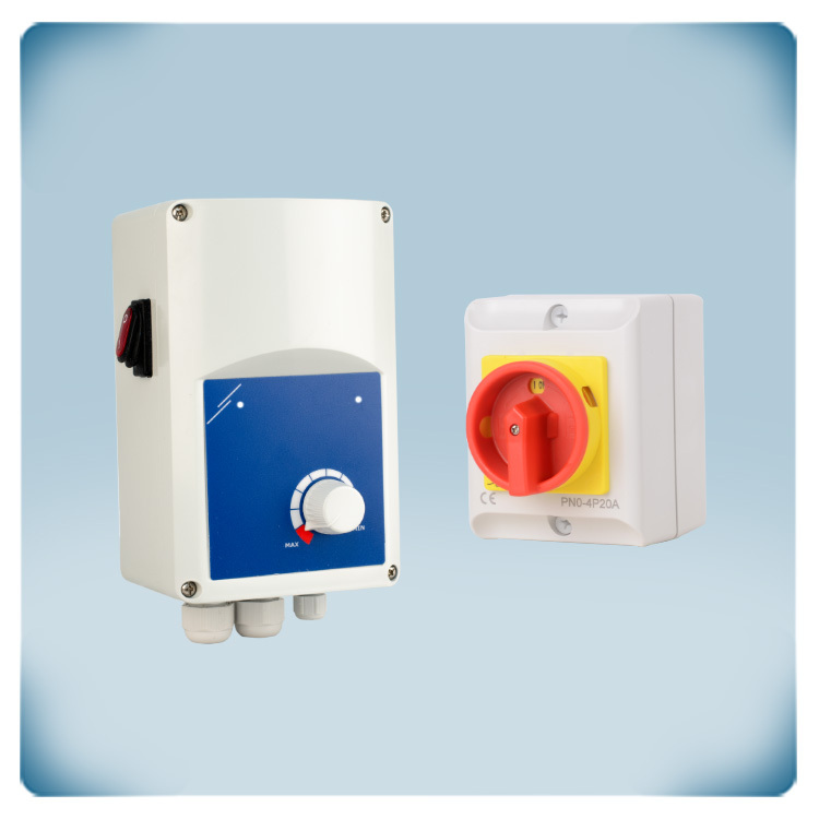 Control de velocidad de ventilador, motor AC, regulable por tensión: 230VAC-6A