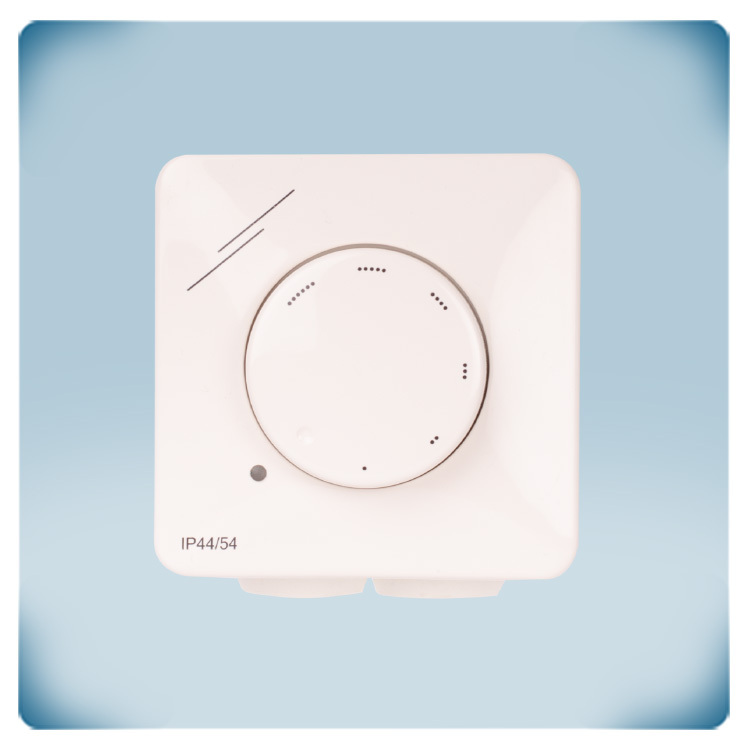 Control de velocidad de ventilador, motor AC, regulable por tensión: 230VAC-2,5A