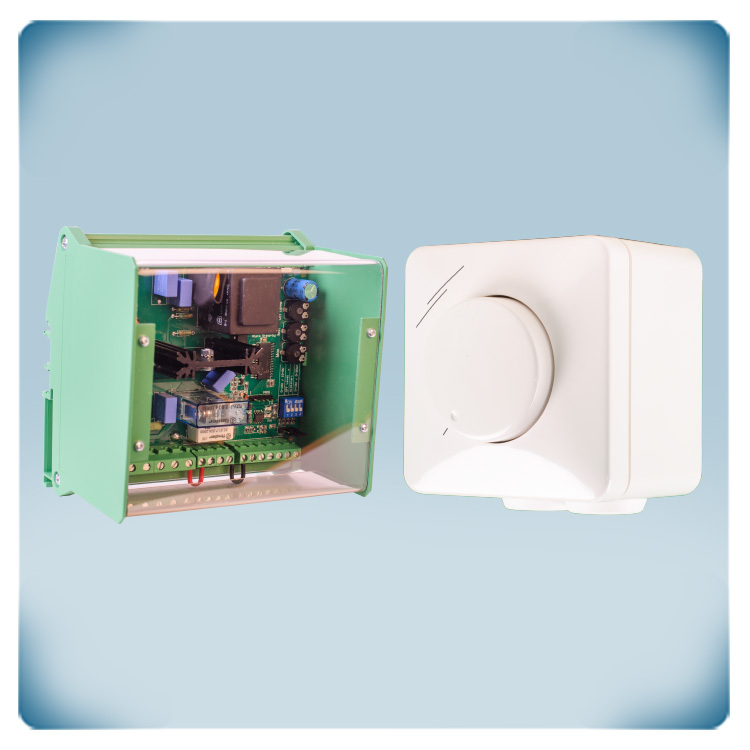 Control de velocidad de ventilador, motor AC, regulable por tensión: 230VAC-10A