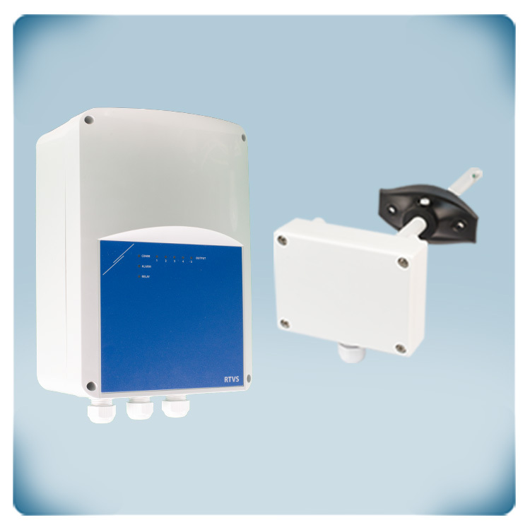 Control de velocidad de ventilador según TCOV en conductos de aire