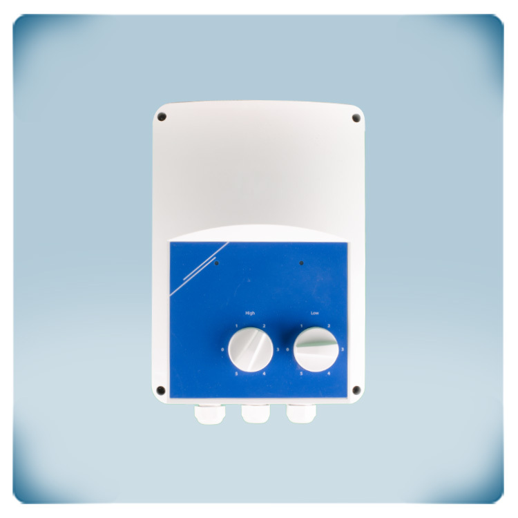 controlador de velocidad del ventilador transformador 2 velocidad con interruptores 5 etapas