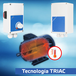 Reguladores electrónicos de motores AC con protección contra sobrecalentamiento - TK
