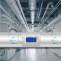 Registre avec un régulateur