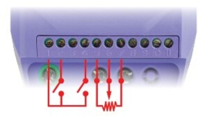Conecter les entr&eacute;es d'un convertisseur de fr&eacute;quence 