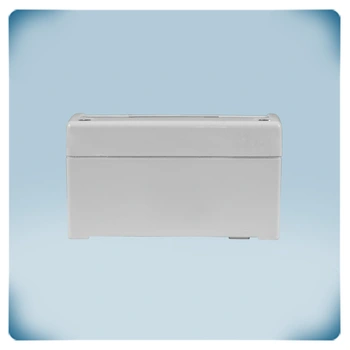 Boîtier en plastique gris clair