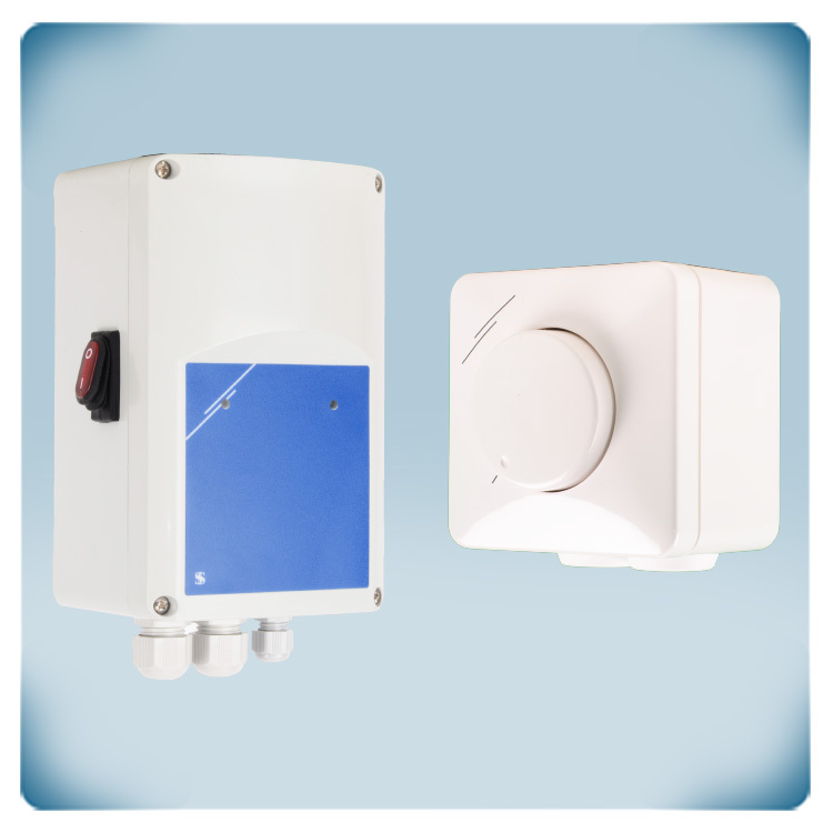 Vitesse variable pour ventilateurs AC avec moteur monophasé 10 A
