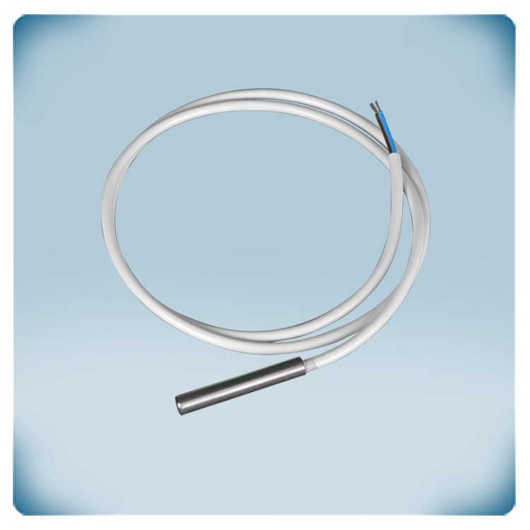 Sonde de température passive PT100 avec câble 1 m non blindé qui mesure la température