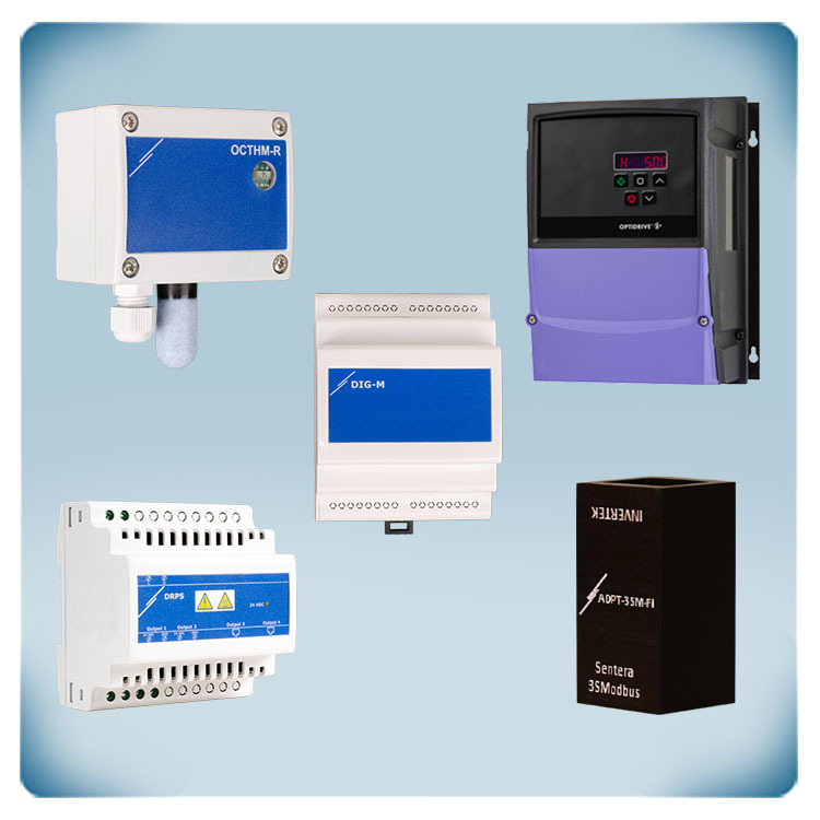 Contrôle de température et humidité IP66 | moteur 3 x 230 VAC | 18 A