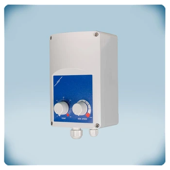 Boîtier régulateur de vitesse pour réguler la température (15-35 °C) avec ventilateur contrôlable en tension