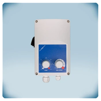 Régulateur de vitesse pour réguler la température (15-35 °C) avec un ventilateur contrôlable en tension