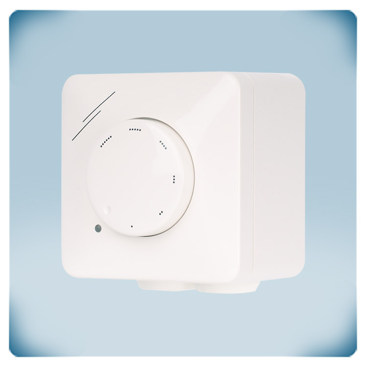 Potentiomètre avec tension d'alimentation de 230 VCA pour le contrôle direct de ventilateurs EC