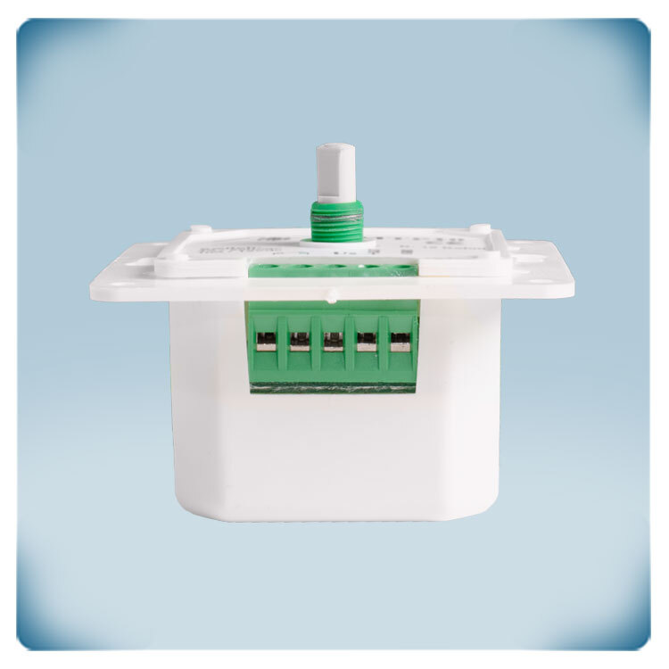 Bornier potentiomètre avec plage réglable pour commande manuelle de ventilateur EC et variateur de vitesse CA