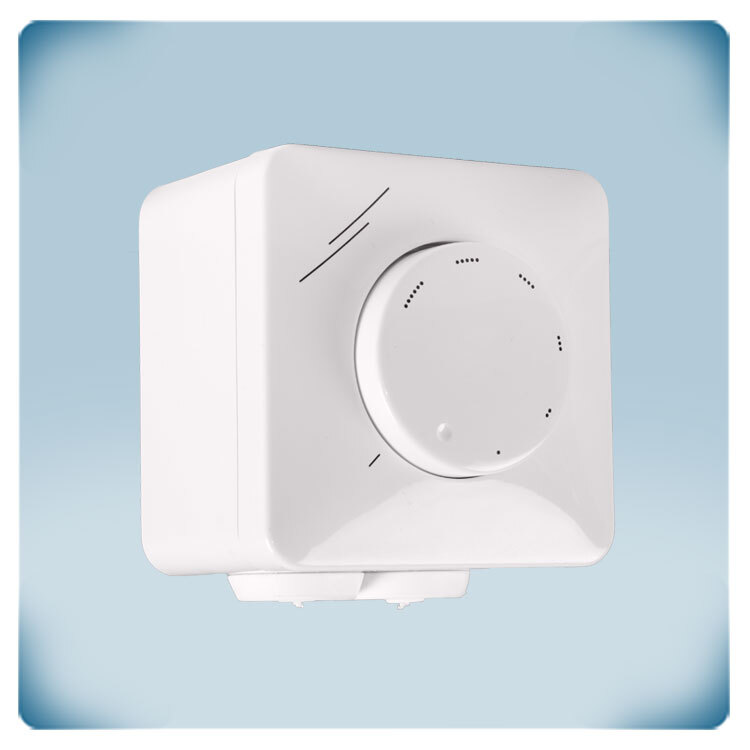 Bouton potentiomètre, position d'arrêt et marche-arrêt à distance pour commande manuelle de ventilateur EC