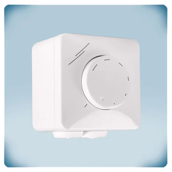 Bouton potentiomètre avec position d'arrêt pour commande manuelle de ventilateur EC