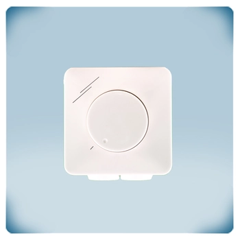 Bouton potentiomètre avec position arrêt pour commande manuelle de ventilateur EC