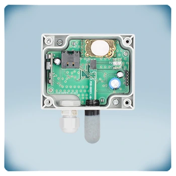 Circuit transmetteur CO2 pour extérieur avec alimentation PoM