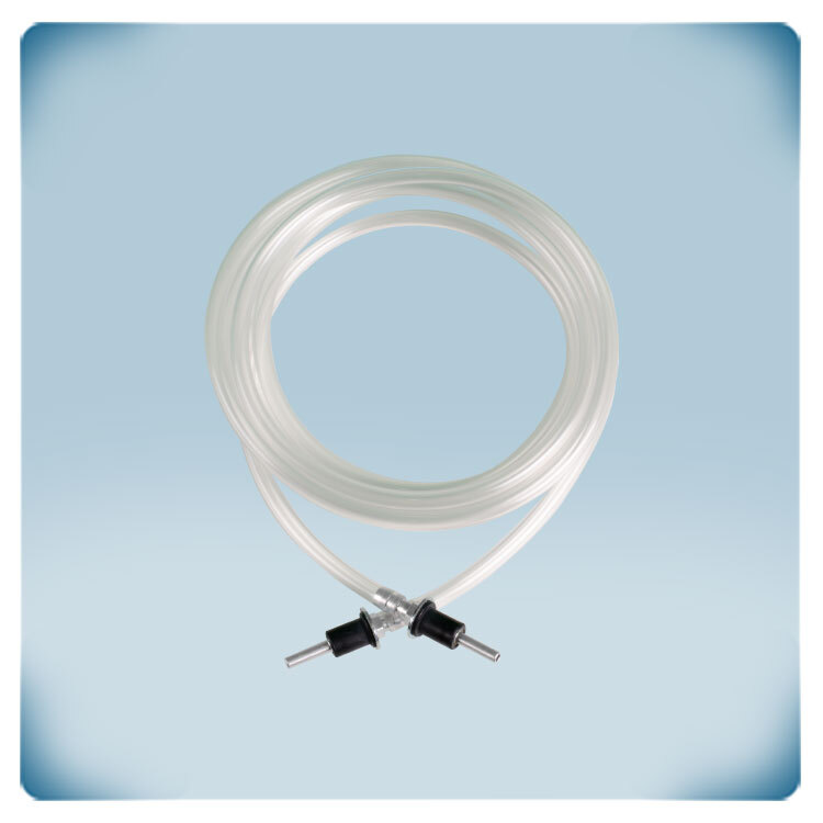Kit de raccordement à pression différentielle avec 2 buses en alu et 2 tubes PVC transparents