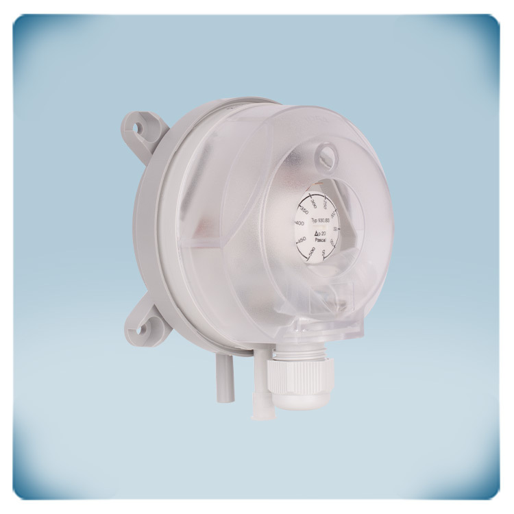 Pressostat 50 à 500 Pa très sensible et réglable