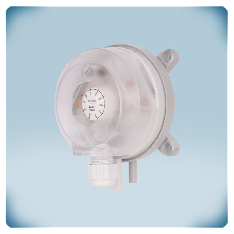Réglage pressostat 50 à 500 Pa très sensible et réglable