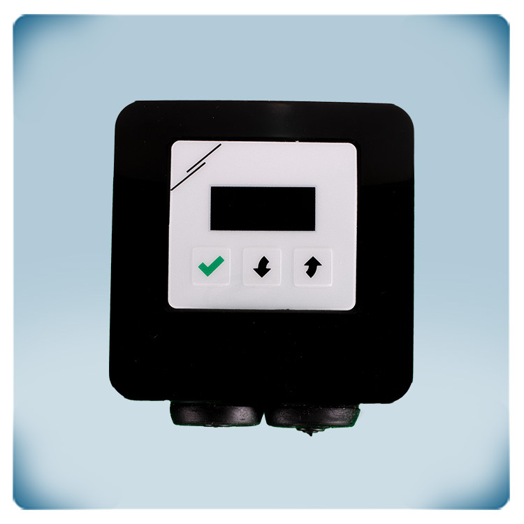 Clavier du potentiomètre numérique et régulateur CVC résidentiel avec sortie 0-10 VCC dans boîtier anthracite