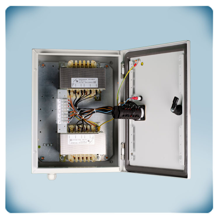 Circuit du variateur de vitesse à autotransformateur 8 A / 3 x 400 VCA
