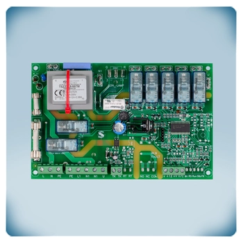 Image d'un circuit imprimé avec ses composants