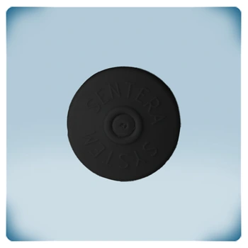 Morceau de plastique noir en forme de cône