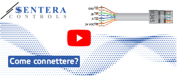 Crimpare un cavo per Power over Modbus