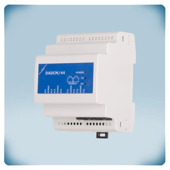 Questo modulo I / O Modbus RTU dispone di quattro ingressi analogici.